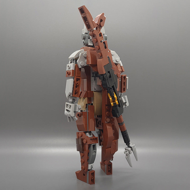 moc-108512 the mandalorian mando model - 381 pcs - 4