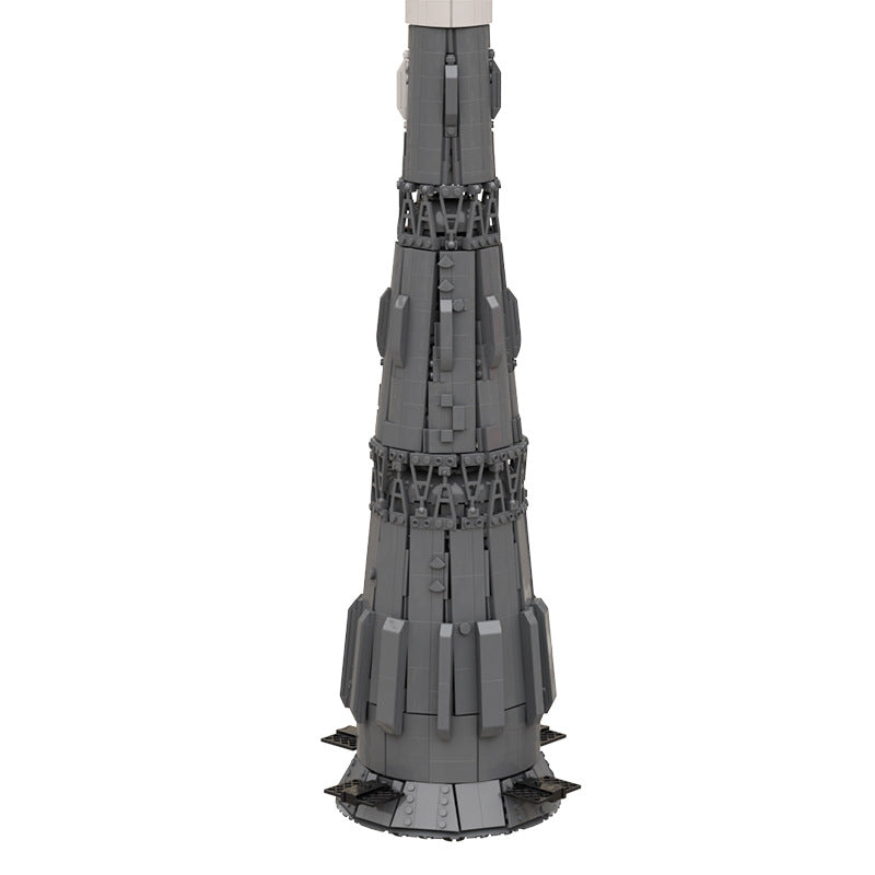 moc-109332 launch vehicle skysaac's n1 - 1:110 scale - 2693 pcs - 5