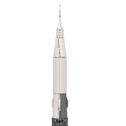 moc-109332 launch vehicle skysaac's n1 - 1:110 scale - 2693 pcs - 6