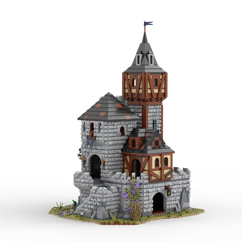 moc-109930 medieval royal castle - 4228 pcs - 2