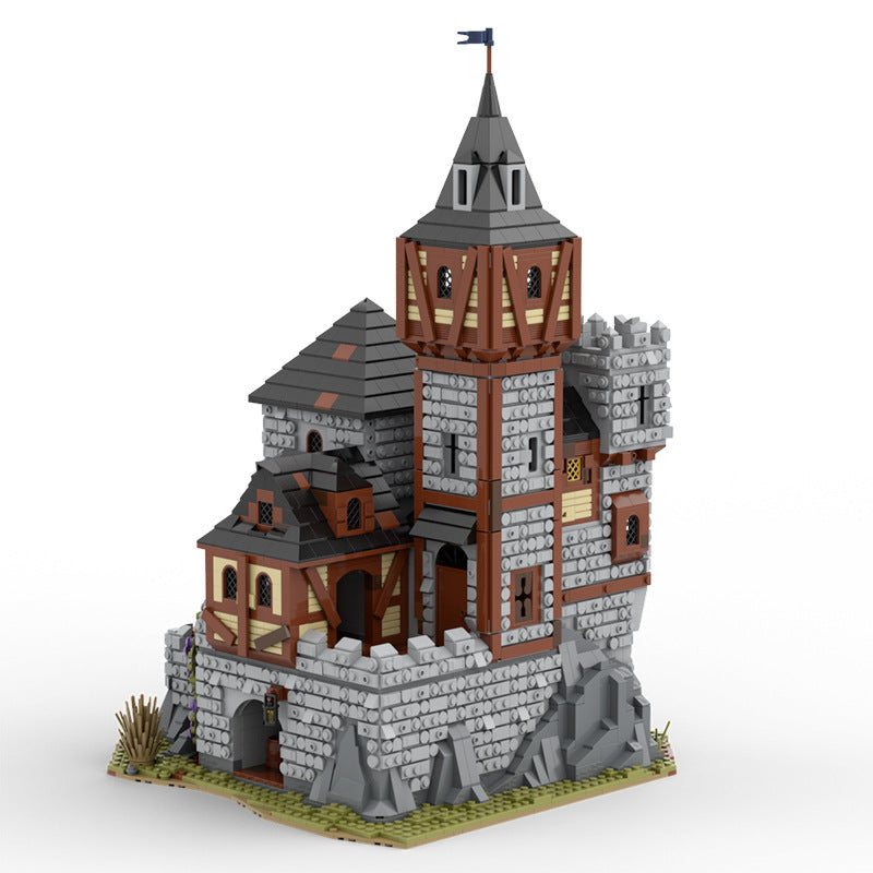 moc-109930 medieval royal castle - 4228 pcs - 3