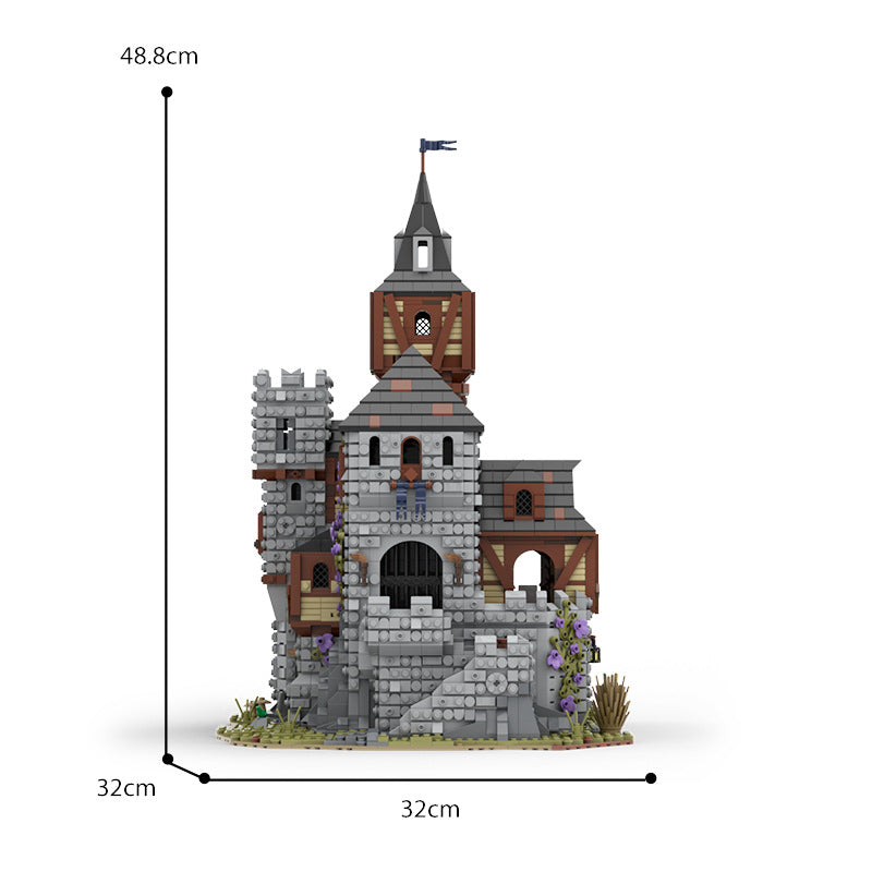 moc-109930 medieval royal castle - 4228 pcs - 9