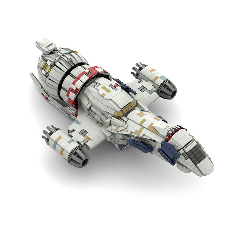 moc-110302 firefly serenity moc set   spaceship model - 2815 pcs - 2