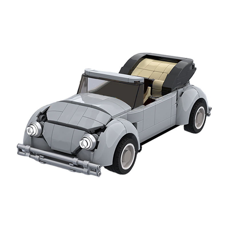 moc-111807 79' volkswagen beetle cabriolet - 344 pcs - 1