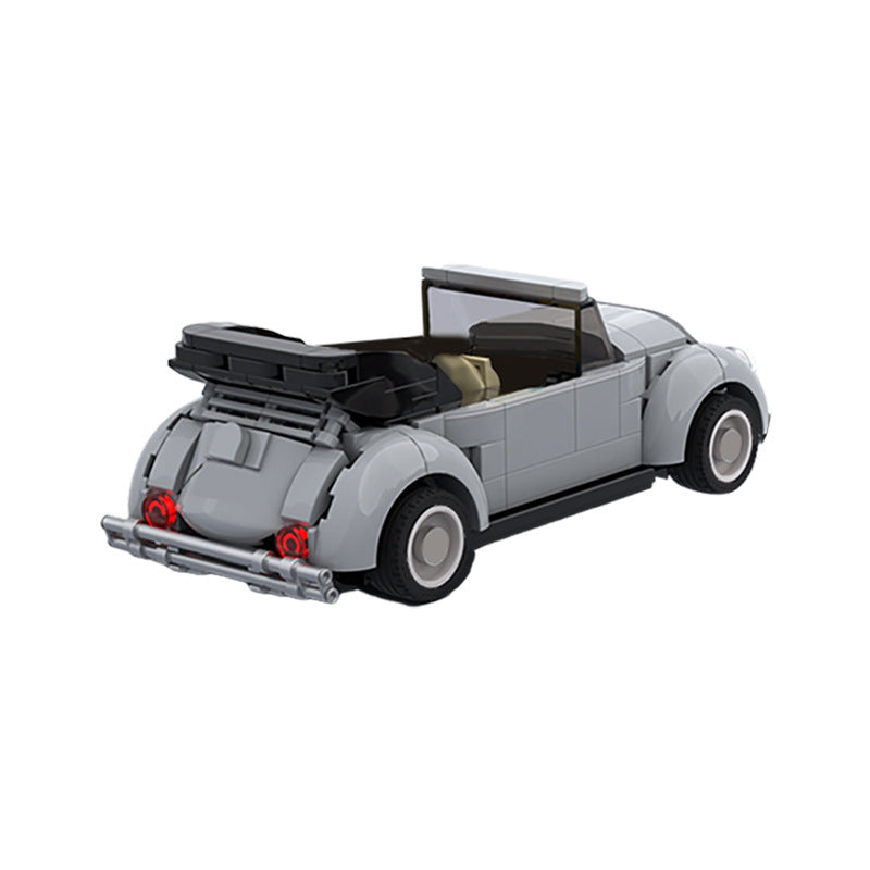 moc-111807 79' volkswagen beetle cabriolet - 344 pcs - 2