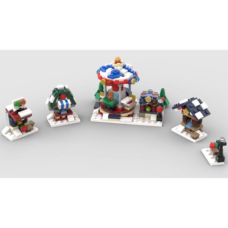 moc-113269 mini 10235 winter village market - 366 pcs - 1