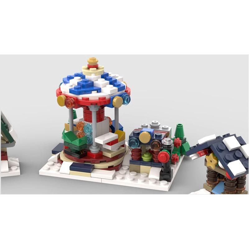 moc-113269 mini 10235 winter village market - 366 pcs - 2