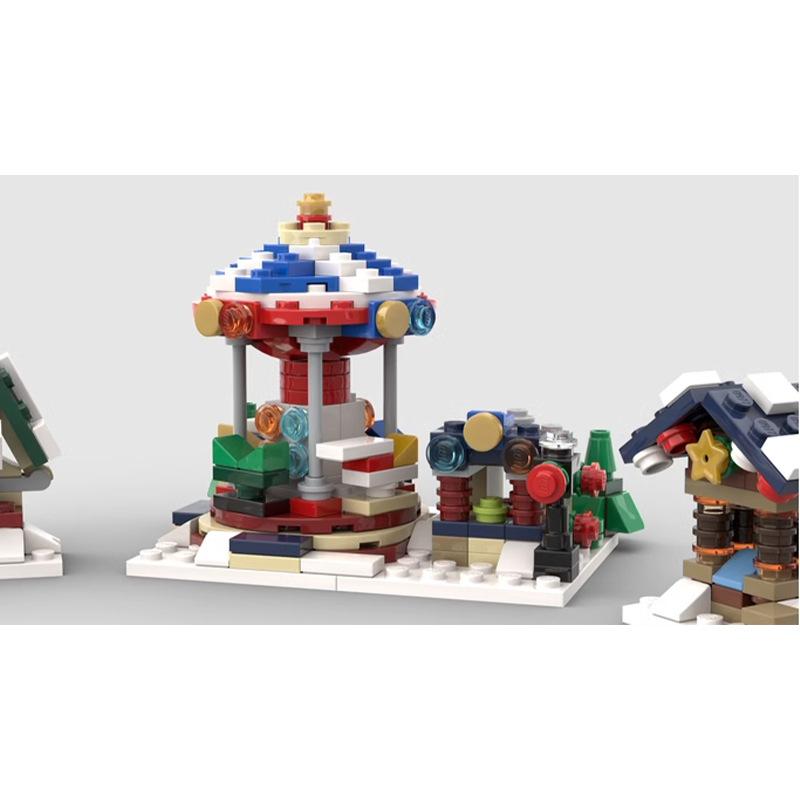 moc-113269 mini 10235 winter village market - 366 pcs - 4