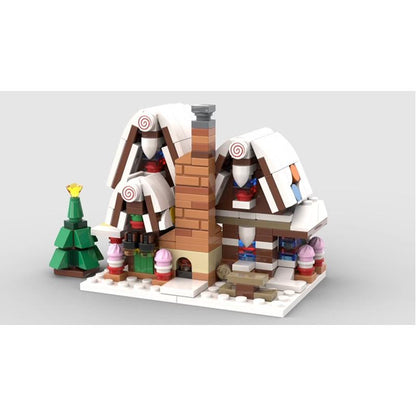 moc-113279 mini 10267 gingerbread house - 388 pcs - 3