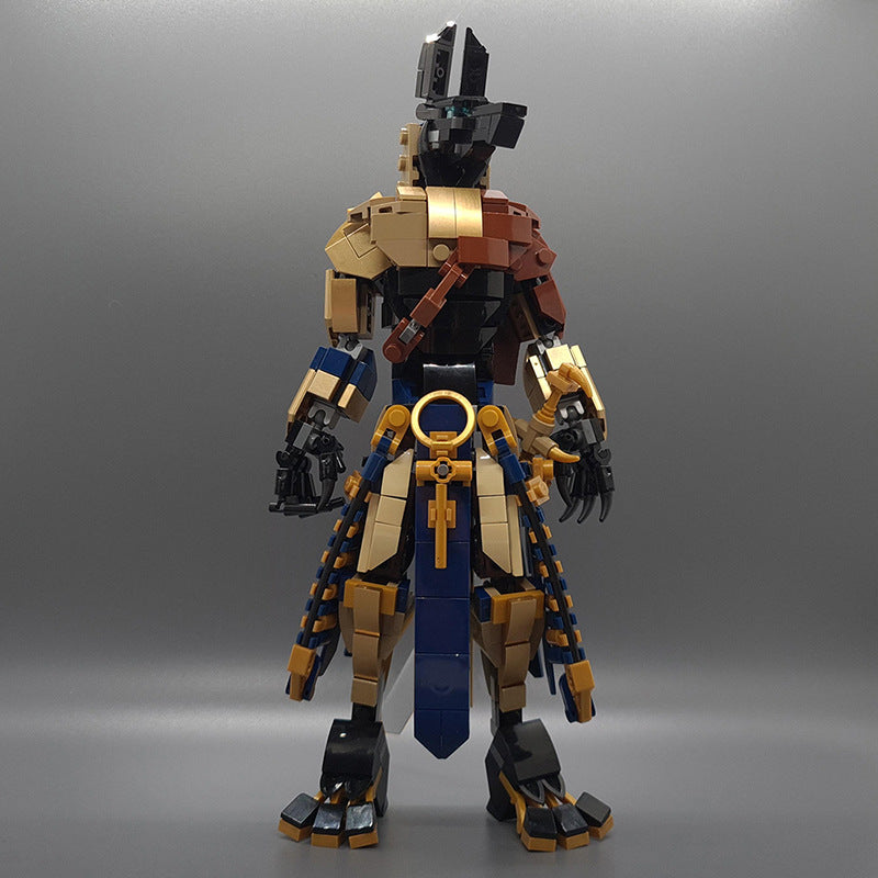 moc-113373 anubis alt - custom lego compatible model - 423 pcs - 2