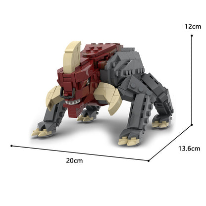 moc-113817 reek beast - from petranaki / geonosian arena - 487 pcs - 4