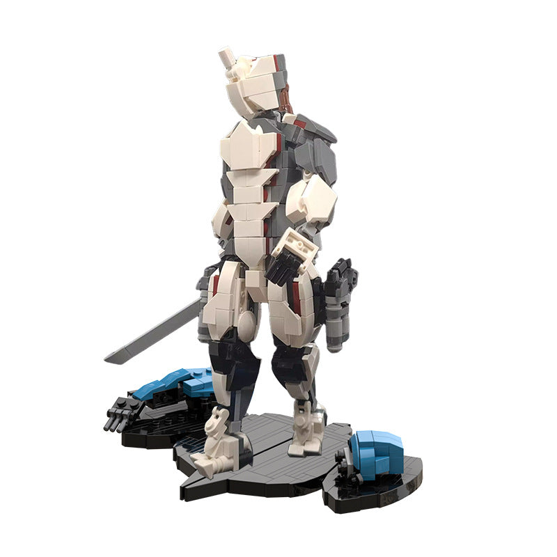 moc-117327 warframe: excalibur - 555 pcs - 2