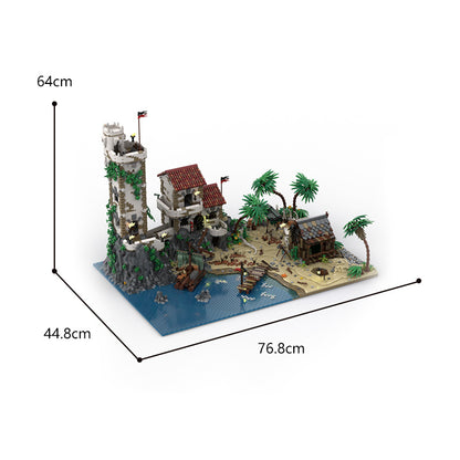 MOC-117472 Port Sauvage: The Cursed Beach - 8104 pcs - 7