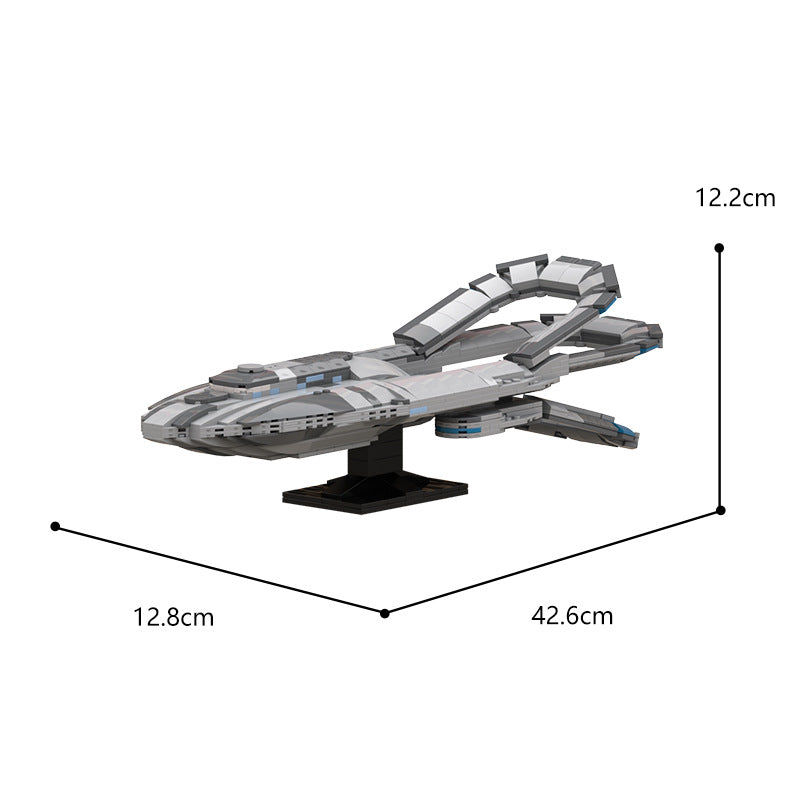 moc-117976 uss orville - mid level exploratory class vessel - 757 pcs - 4