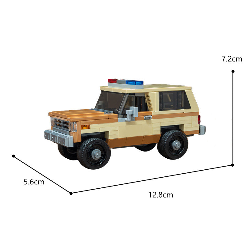 MOC-118520 Jim Hopper's Chevy K5 Blazer from 'Stranger Things' - 3