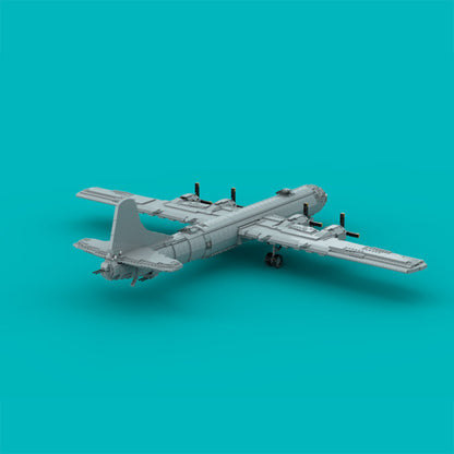 moc-119970 b 29 super fortress - world war ii long range bombing 1:35 - 2