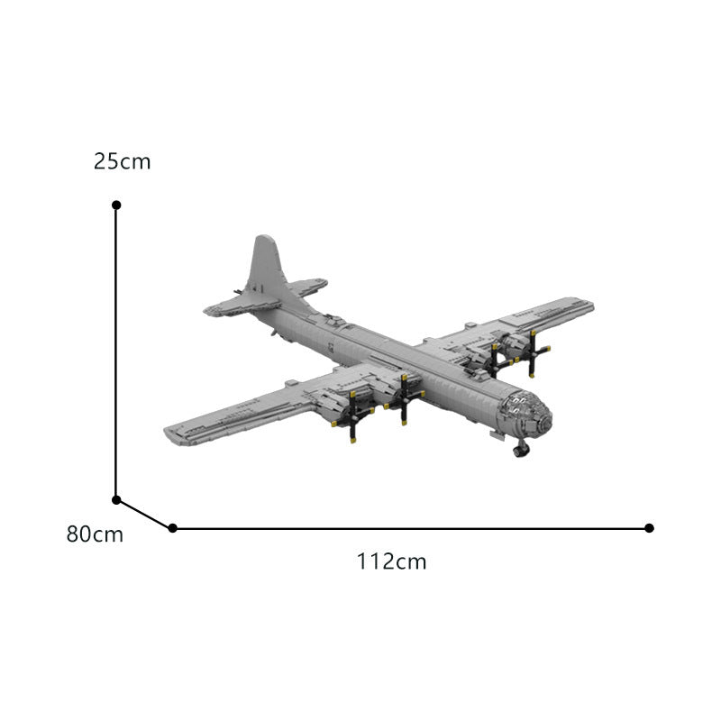 moc-119970 b 29 super fortress - world war ii long range bombing 1:35 - 8