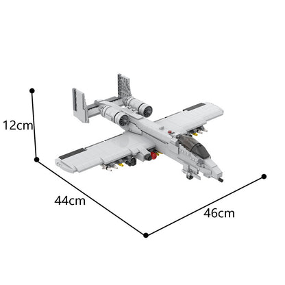 moc-12091 fairchild republic a-10 thunderbolt ii - the warthog - 5