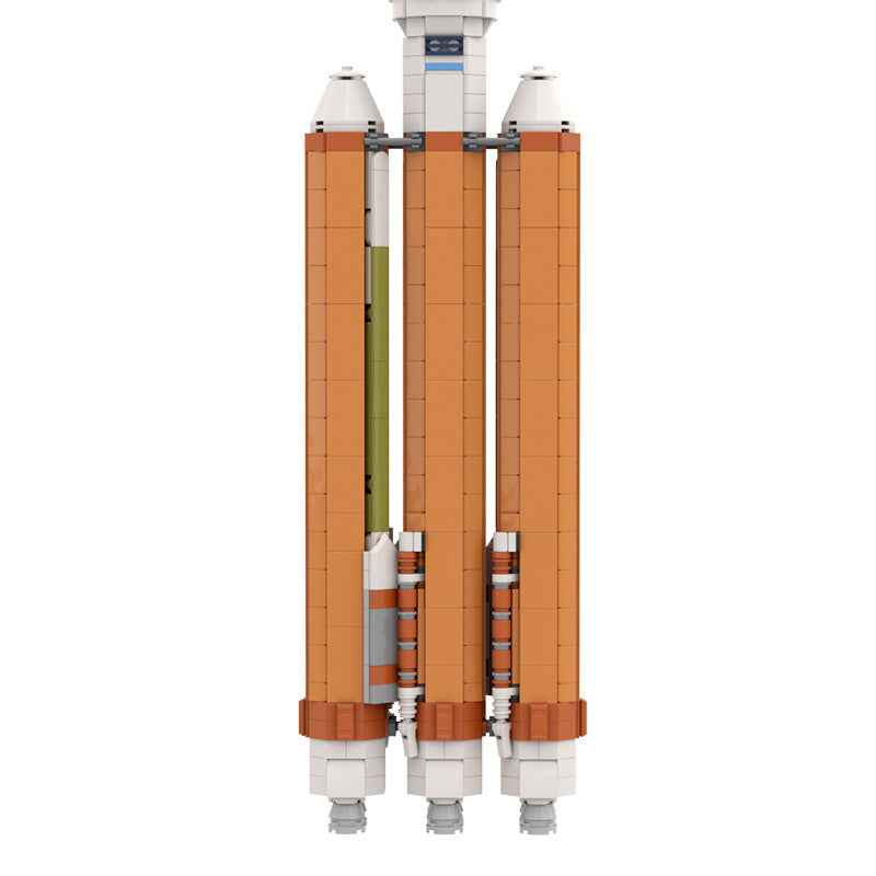 moc-121058 space rocket series - 1:110 atlas - 1597 pcs - 2