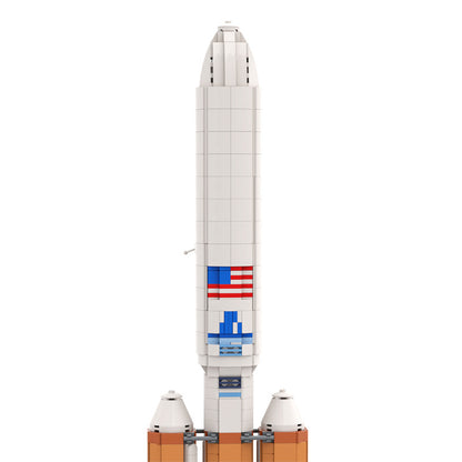 moc-121058 space rocket series - 1:110 atlas - 1597 pcs - 3