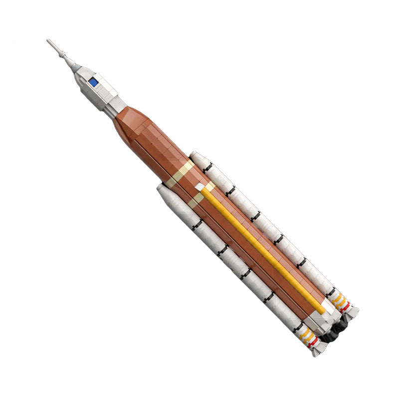 moc-121561 1:220 model of nasa sls block 1 rocket - 598 pcs - 2