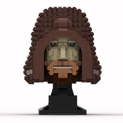 moc-121600 obiwan kenobi head - helmet collection - 832 pcs - 4