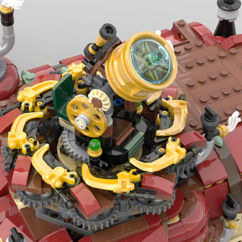 moc-121751 steam powered science - 3436 pcs - 5