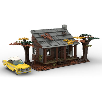 moc-123307 the evil dead knowby cabin - 605 pcs - 1