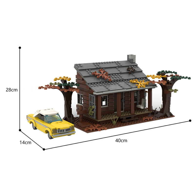 moc-123307 the evil dead knowby cabin - 605 pcs - 4