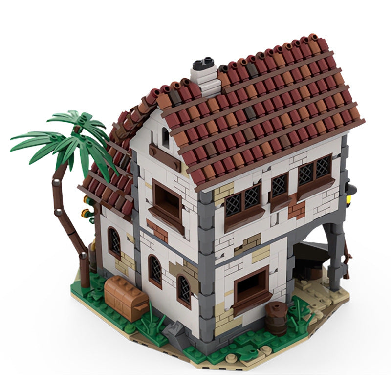 moc-124328 pirates blacksmith's house 1336 pcs - 3