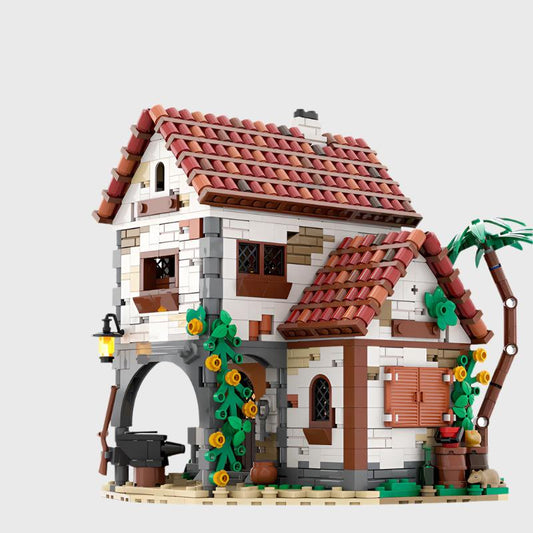 moc-124328 pirates blacksmith's house 1336 pcs