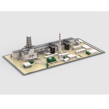 moc-124446 chernobyl power plant - block set - 1488 pcs - 3