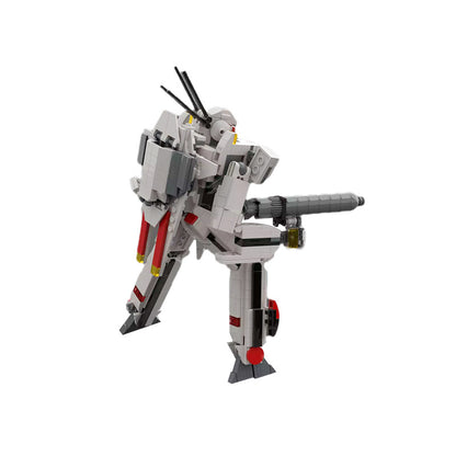 moc-124574 robotech / macross valkyrie b - mech mode - 484 pcs - 7