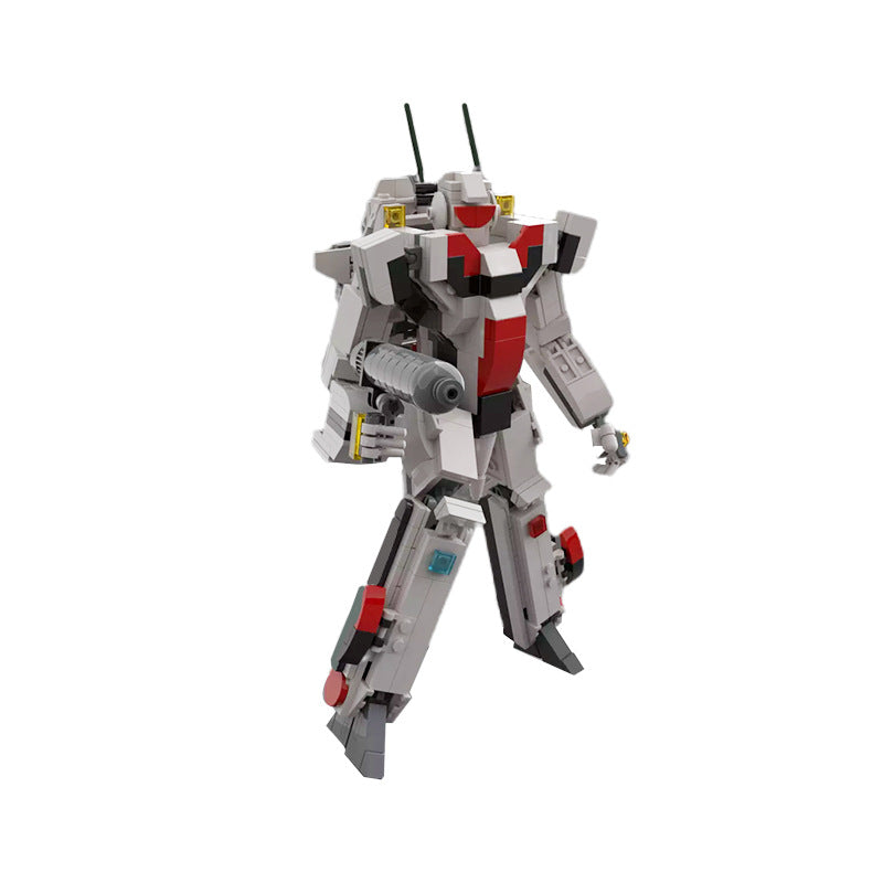 moc-124574 robotech / macross valkyrie b - mech mode - 484 pcs - 8