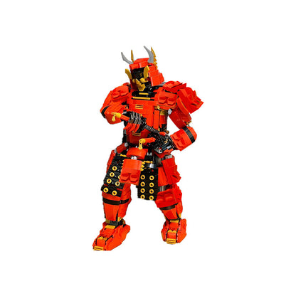 moc-124601 demon samurai mech  inspired by the samurai - 1512 pcs - 1