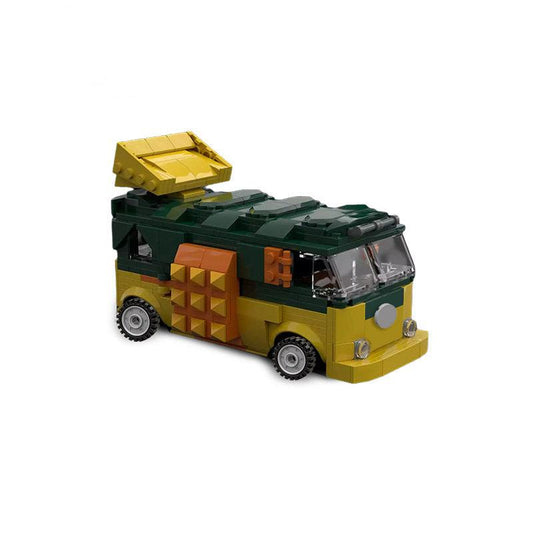 moc-124936 90s cartoon teenage mutant ninja turtle's party wagon - 1