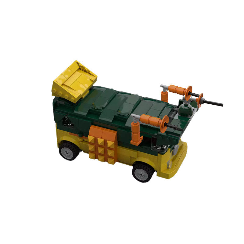 moc-124936 90s cartoon teenage mutant ninja turtle's party wagon - 3