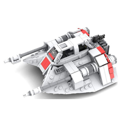 moc-125972 ultimate minifig scale snow speeder - 453 pcs - 3