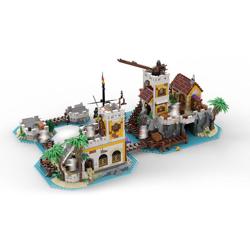 moc-126355 6277 imperial trading post remake - 4531 pcs - 2