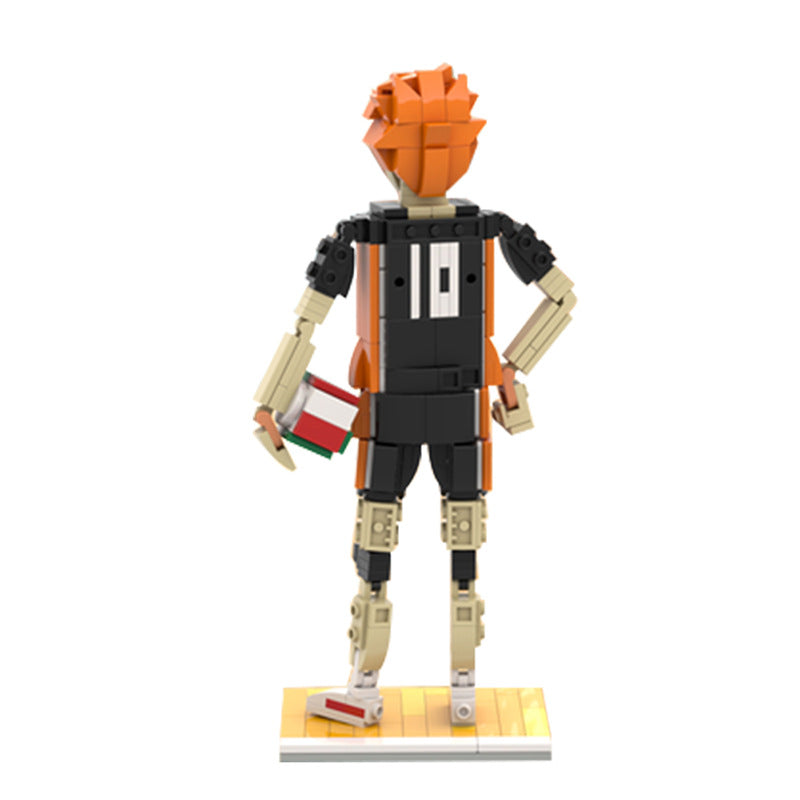 moc-126477 haikyuu hinata shoyo anime minifigure building set - 3