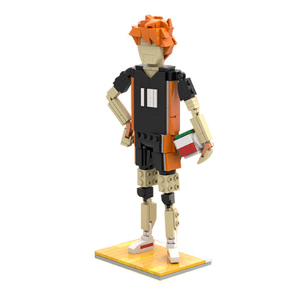 moc-126477 haikyuu hinata shoyo anime minifigure building set - 5