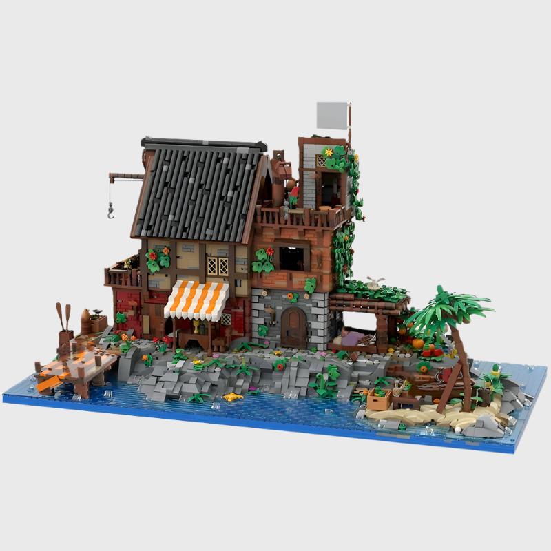 moc-126702 pirate van dyke's island - 6825 pcs