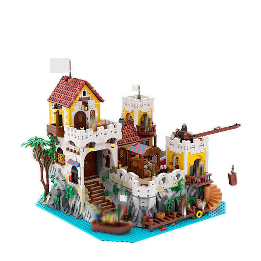 moc-126925 - remake of official lego sets 6276 eldorado fortress - 4192 pcs - 1