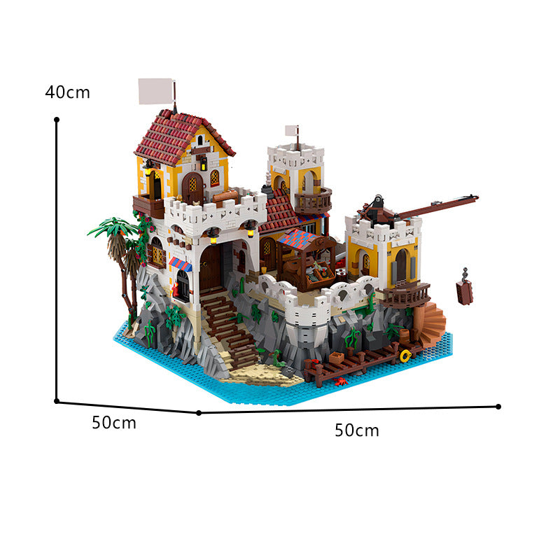 moc-126925 - remake of official lego sets 6276 eldorado fortress - 4192 pcs - 5