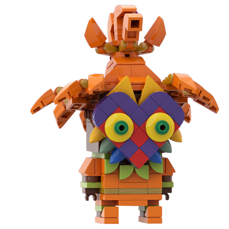 moc-129085 skull kid brickheadz - majora's mask | gobricks - 1