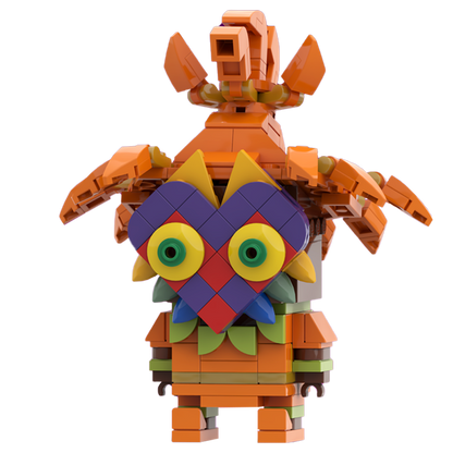 moc-129085 skull kid brickheadz - majora's mask | gobricks - 5