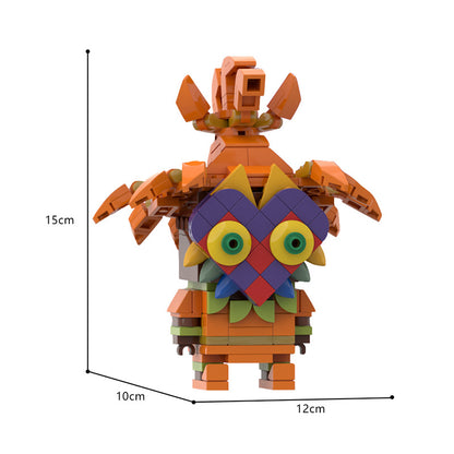 moc-129085 skull kid brickheadz - the legend of zelda: majora's mask - 215 pcs - 4