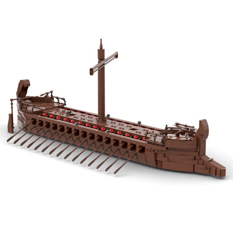 MOC-129097 medieval sea sailing ship model 2