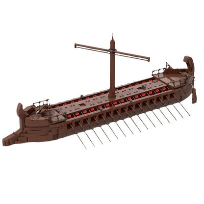 MOC-129097 medieval sea sailing ship model 4