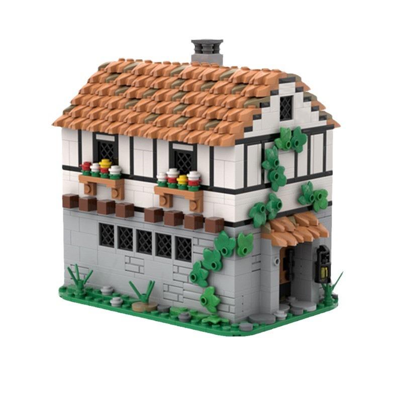 moc-129454 medieval tavern (used in conjunction with set 10305) - 4